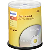 MediaCom IT-Distribution GmbH Philips CD-R 80Min - 700 MB - 52X Cakebox (100 Disc)